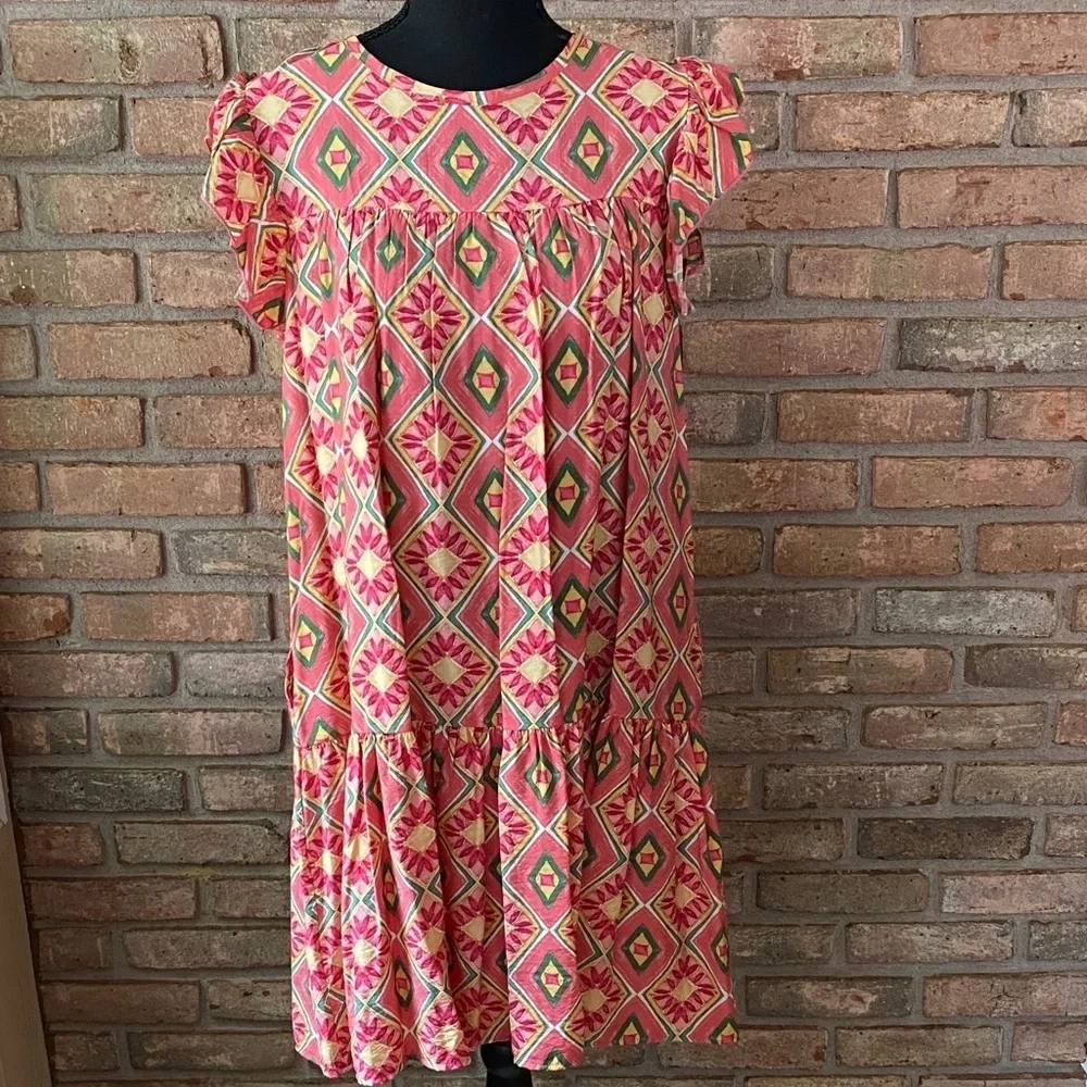 Colorful Geometric Dress